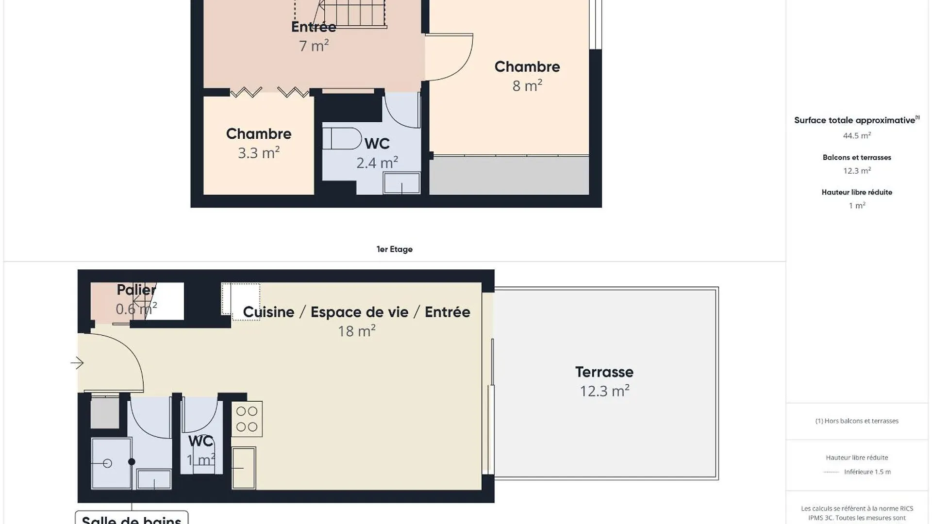 公寓 Vue Mer Pour 2 Adultes Et 2 Enfants 卡纳克